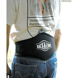 DELUXE LUMBAR SUPPORT IN BLACK LEATHERETTE